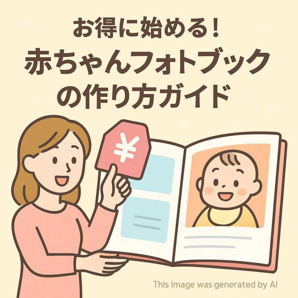 お得に始める！赤ちゃんフォトブックの作り方ガイド